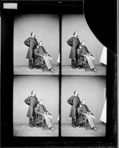 Hon. William H. Crain, seated - NARA - 525419