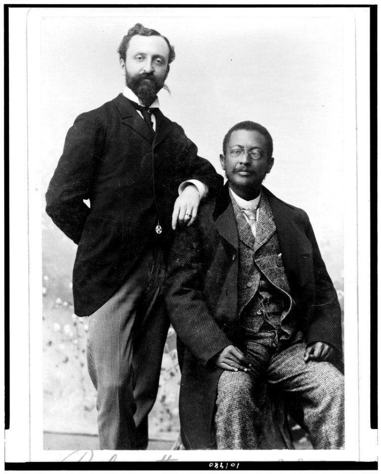 Hon. William E. Rothery, Philadelphia, Pa., & Hon. Alfred B. King. Clay - Ashland, Monrovia, Liberia, Liberian Commissioners to the Columbian Exposition, Chicago, Ill., 1893 - Rothengatter, LCCN90715508
