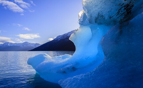 Glacier nature patagonia photo
