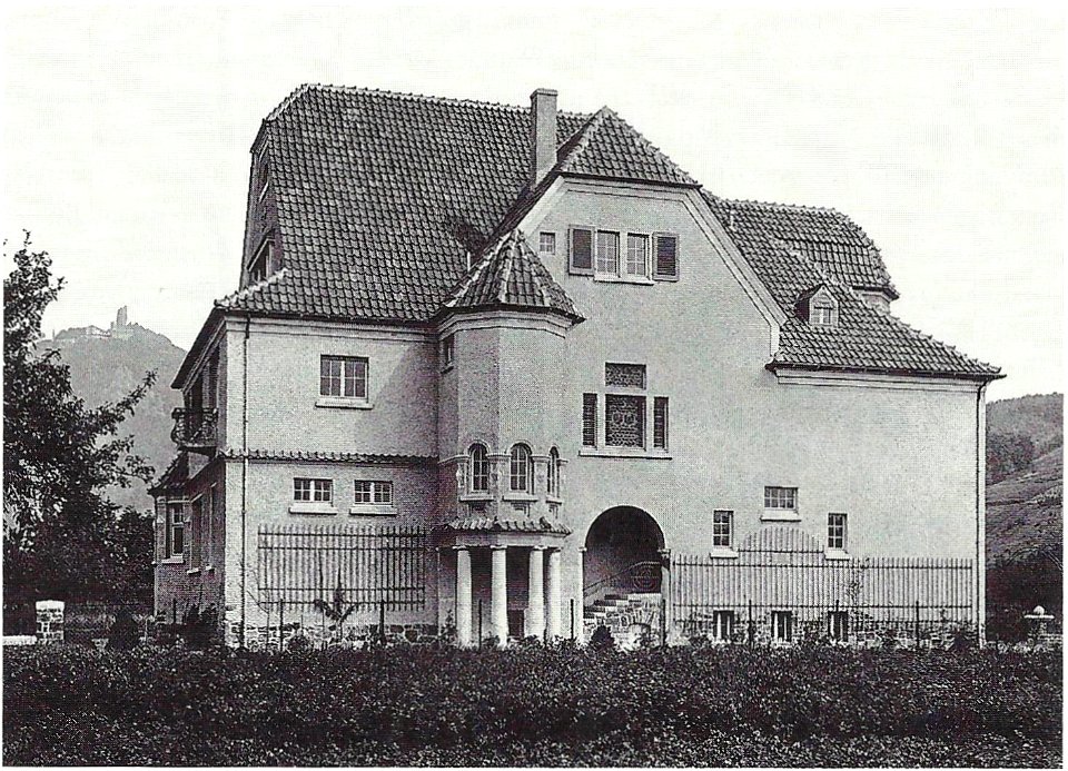 Honnef Landhaus von Kleist 1909 Südostseite