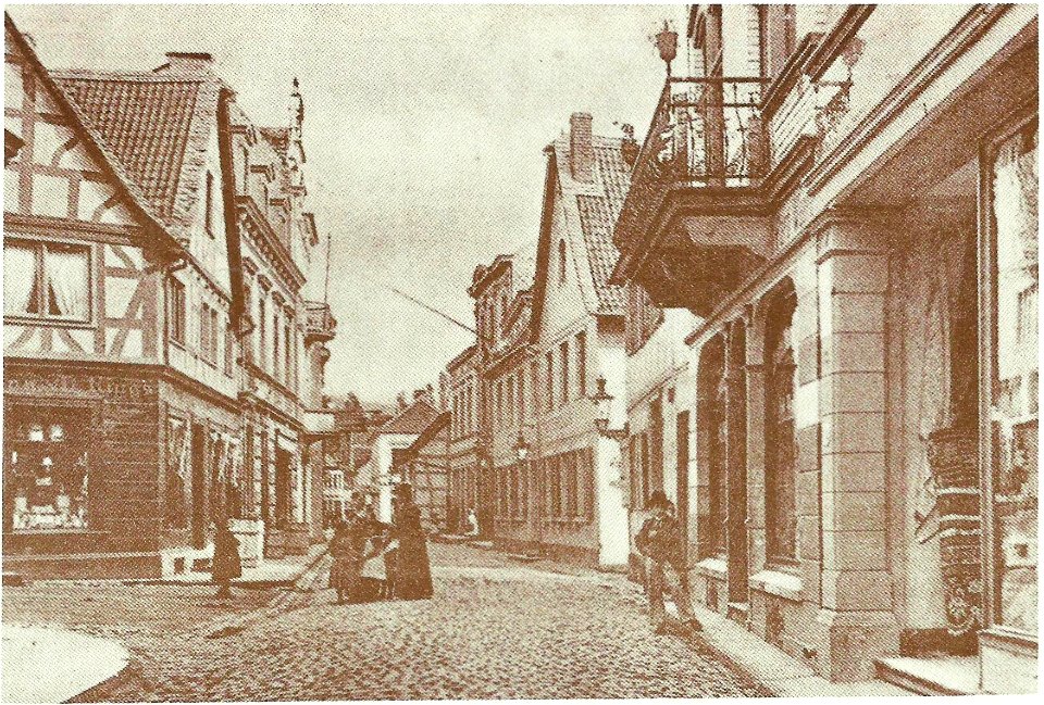 Honnef Hauptstraße Ecke Kirchstraße 1901