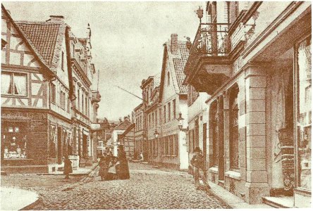 Honnef Hauptstraße Ecke Kirchstraße 1901