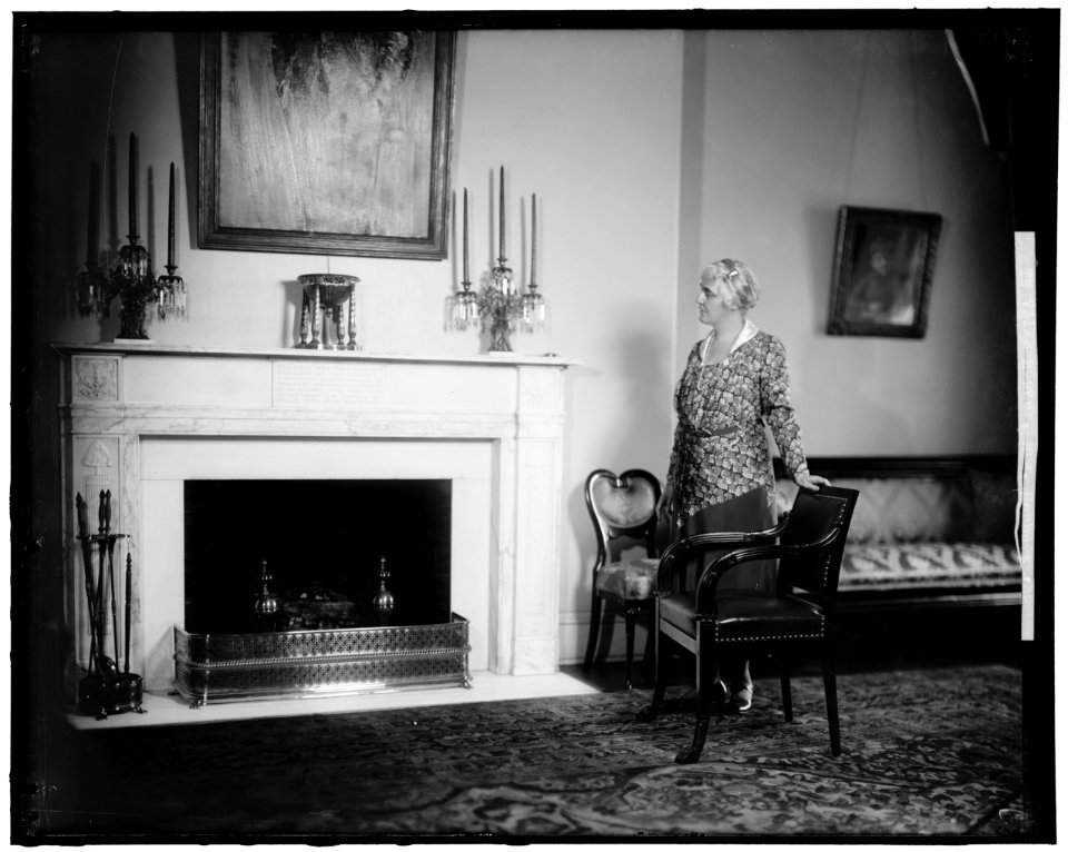 HOOVER, HERBERT C., MRS. LCCN2016860979