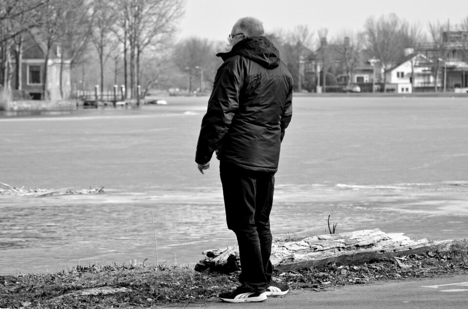 Male standing outdoor