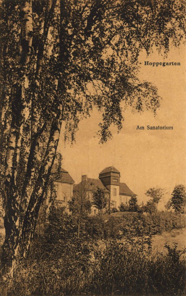 Hoppegarten, Brandenburg - Sanatorium (Zeno Ansichtskarten)