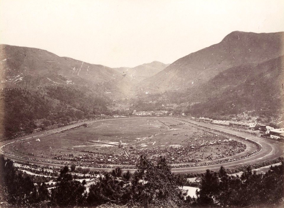 Hong Kong, Hippodrome by Lai Afong, c1880