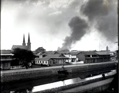 Honolulu Chinatown Fire of 1900 (17), photograph by Brother Bertram