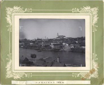 Horadnia, Nioman-Mastavaja. Горадня, Нёман-Маставая (E. Navicki, 1908)