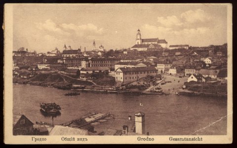 Horadnia, Nioman-Mastavaja. Горадня, Нёман-Маставая (E. Navicki, 1908, 1916)