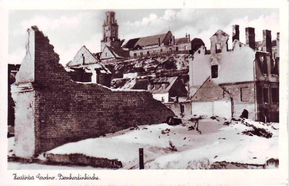 Horadnia, Padolnaja, Bernardynski. Горадня, Падольная, Бэрнардынскі (1941-42)