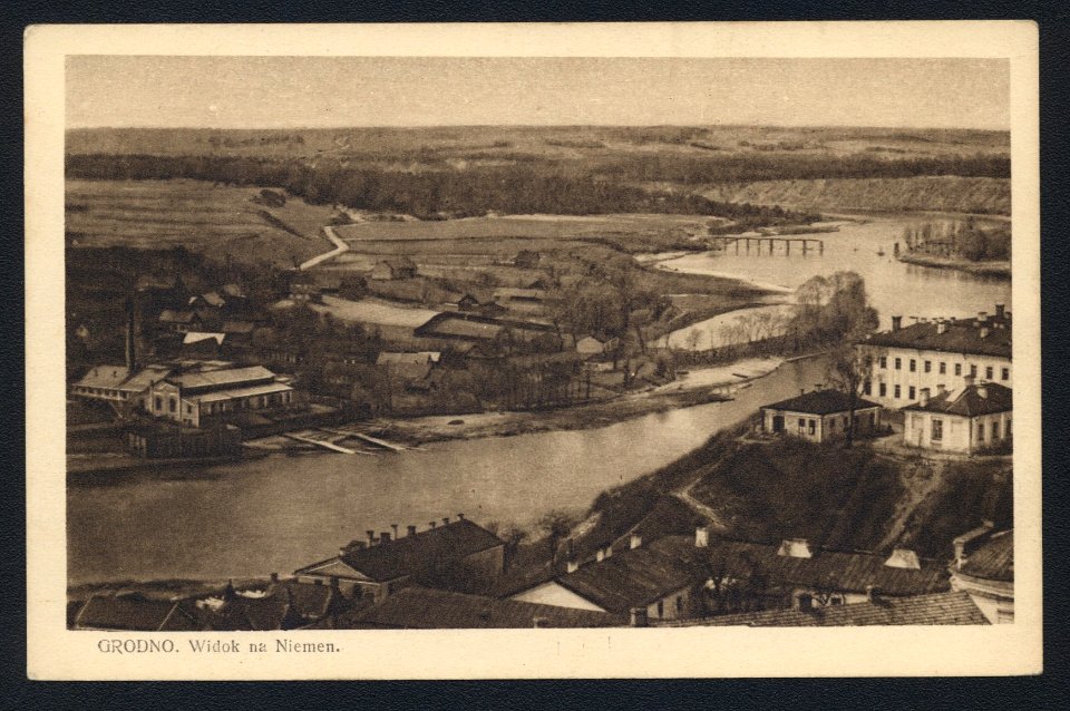 Horadnia, Nioman. Горадня, Нёман (J. Bułhak, 1935)