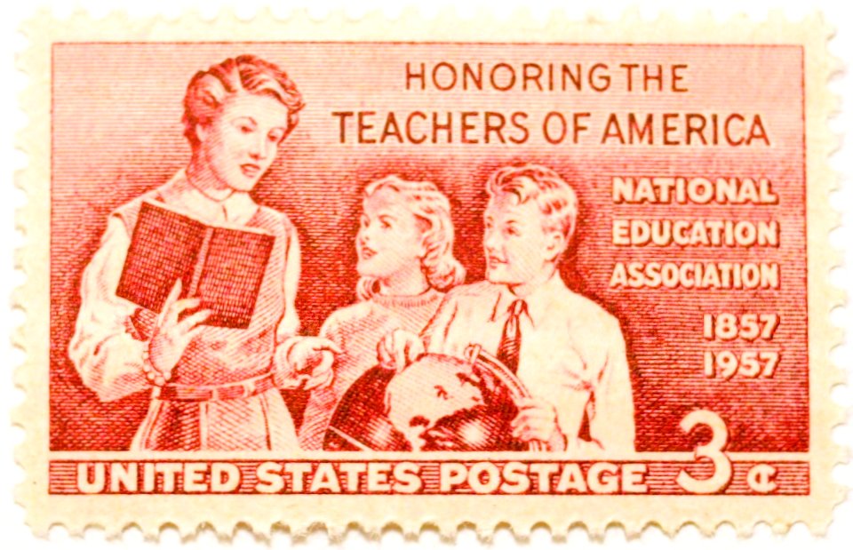 Honoring the Teachers of America 3 cent stamp