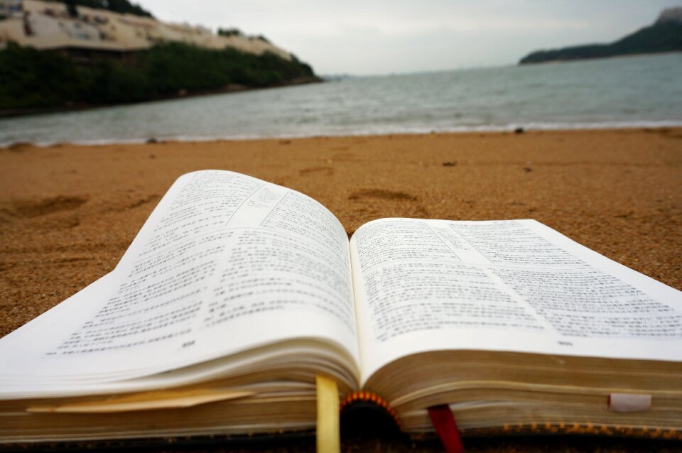 Beach summer bible