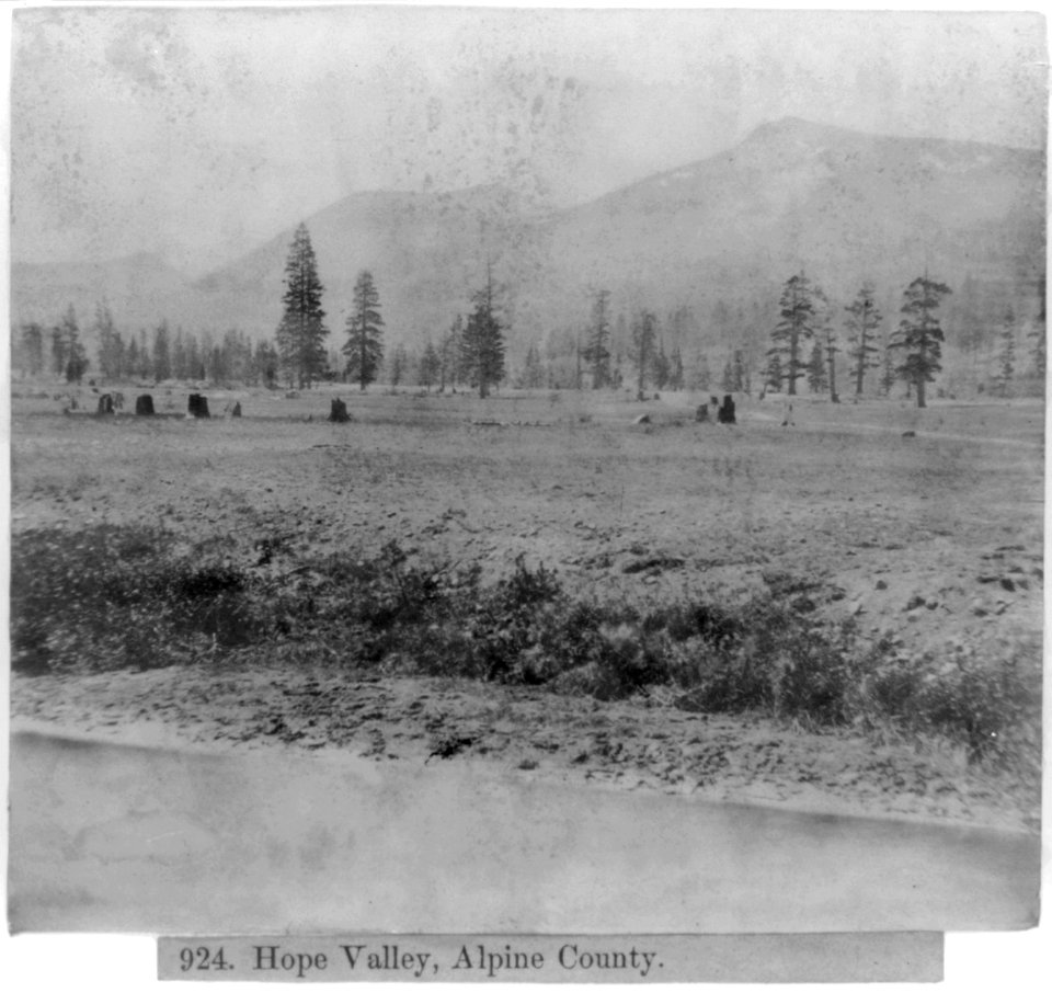 Hope Valley, Alpine County LCCN2002721328