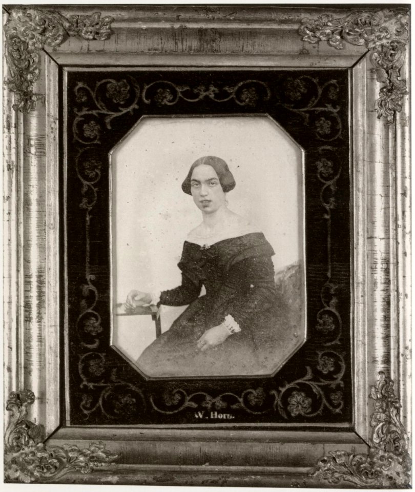 Horn, Wilhelm - Clementine Feldmann, geborene Wiener (1824-1860), Prag (Zeno Fotografie)