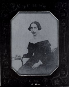 Horn, Wilhelm - Porträt der Clementine Feldmann (1824-1860) (Zeno Fotografie)