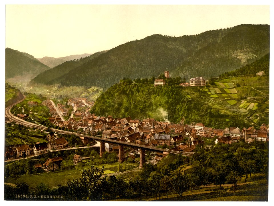 Hornberg, general view, Black Forest, Baden, Germany-LCCN2002696344