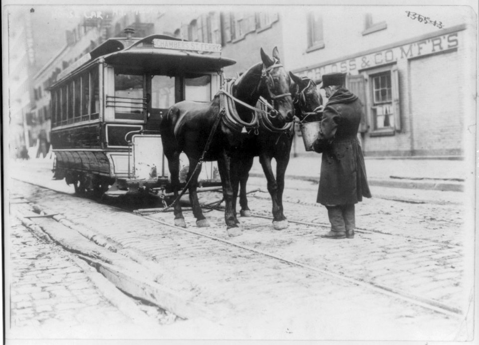 Horse car, N.Y., 1908 LCCN2006689803