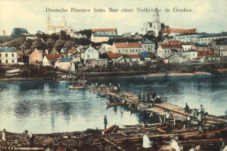 Horadnia, Nioman, Bernardynski. Горадня, Нёман, Бэрнардынскі (1915) (2)