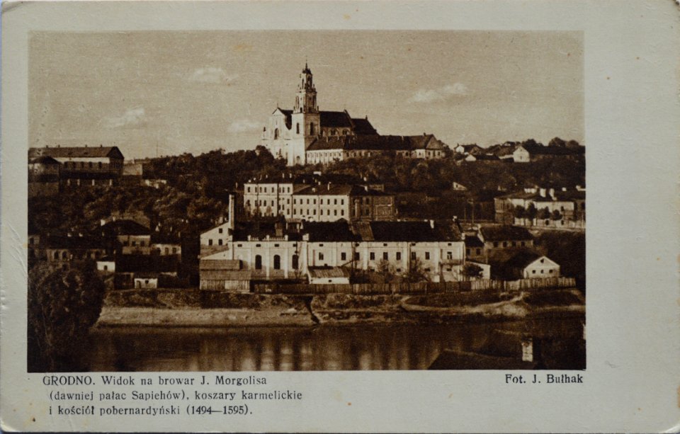 Horadnia, Nioman, Sapieha-Bernardynski. Горадня, Нёман, Сапега-Бэрнардынскі (J. Bułhak, 1930) (2)