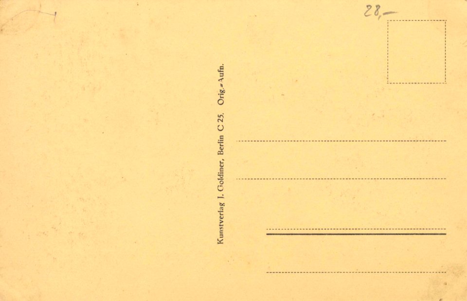 Hoppegarten, Brandenburg - Rennbahn (2) (back) (Zeno Ansichtskarten)