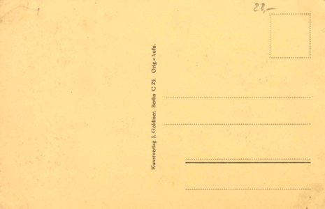Hoppegarten, Brandenburg - Rennbahn (2) (back) (Zeno Ansichtskarten)