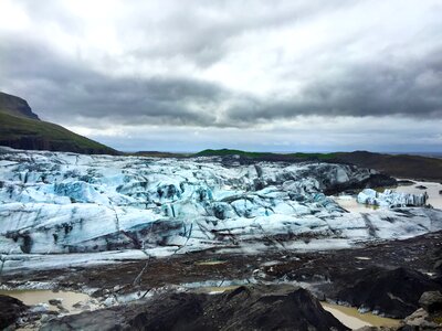 Glacier jokulsarlon cold