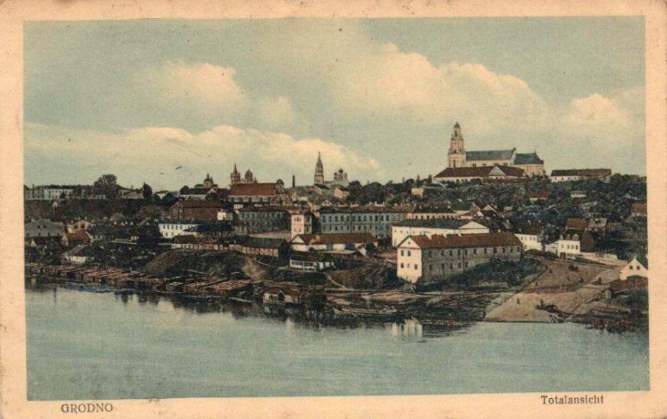 Horadnia, Nioman-Mastavaja. Горадня, Нёман-Маставая (1904, 1915)