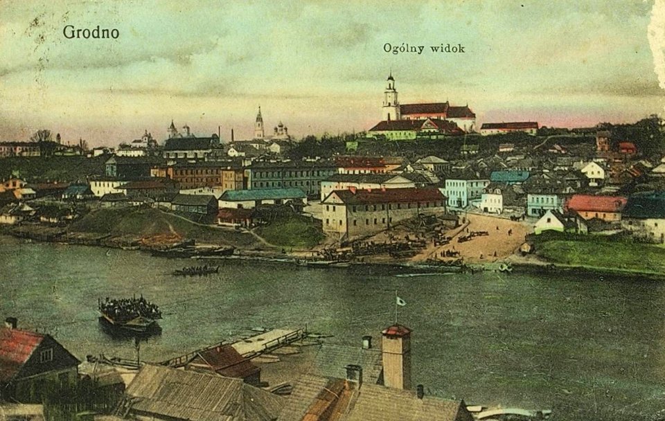 Horadnia, Nioman-Mastavaja. Горадня, Нёман-Маставая (E. Navicki, 1908) (2)