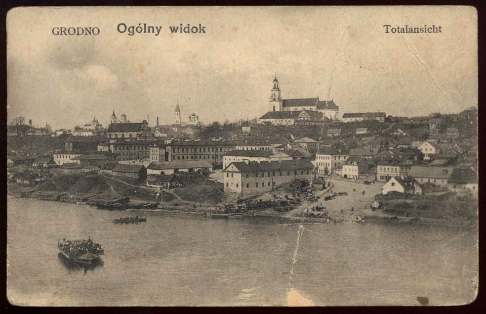 Horadnia, Nioman-Mastavaja. Горадня, Нёман-Маставая (E. Navicki, 1908, 1915-18) (2)