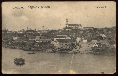 Horadnia, Nioman-Mastavaja. Горадня, Нёман-Маставая (E. Navicki, 1908, 1915-18) (2)