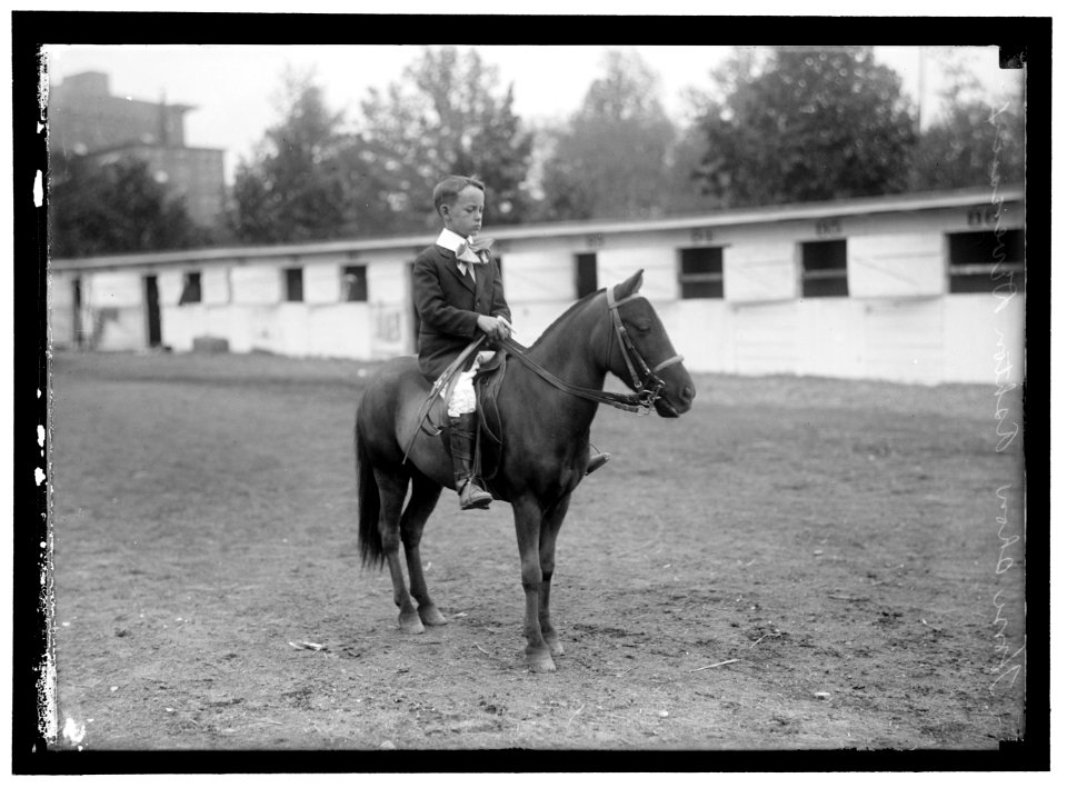 HORSE SHOWS. ASHTON DEVEREAUX, RIDING PONY LCCN2016867335