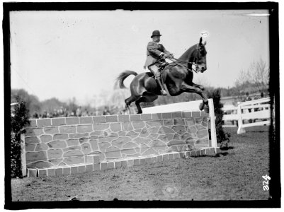 HORSE SHOWS. COL. A.W. DUNN, HURDLING LCCN2016863313