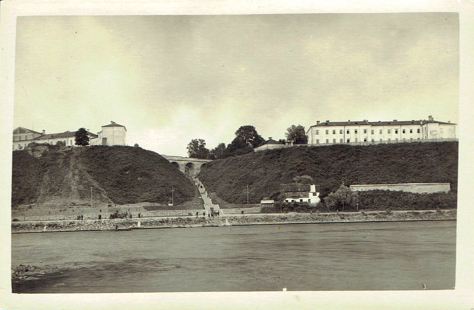 Horadnia, Nioman, Stary-Novy zamak. Горадня, Нёман, Стары-Новы замак (1935) (2)
