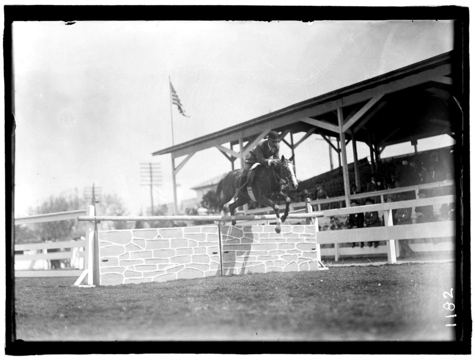 HORSE SHOWS. MELVIN HAZEN JUMPING LCCN2016863721
