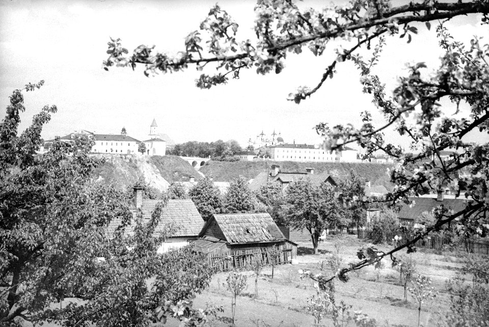 Horadnia, Zaniomanskaje pradmieście-Nioman, Novy zamak. Горадня, Занёманскае прадмесьце-Нёман, Новы замак (H. Poddębski, 1932-35)