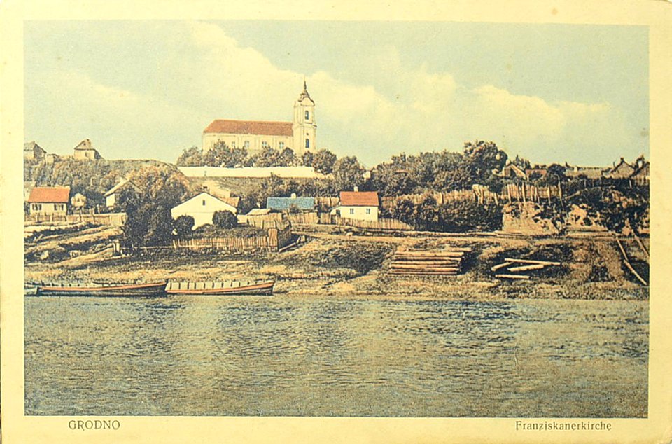 Horadnia, Nioman-Zaniomanskaje pradmieście, Franciškanski. Горадня, Нёман-Занёманскае прадмесьце, Францішканскі (1910, 1915)