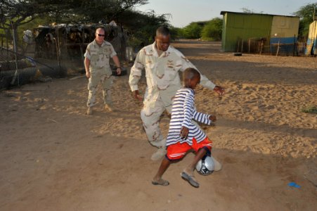 Horn of Africa Service Members Bring Donations, Good Cheer to Djiboutians DVIDS225145 photo