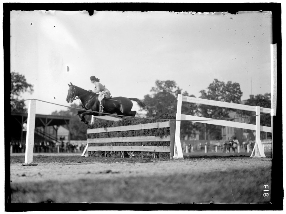 HORSE SHOWS. UNIDENTIFIED ENTRANTS, JUMPING LCCN2016863567
