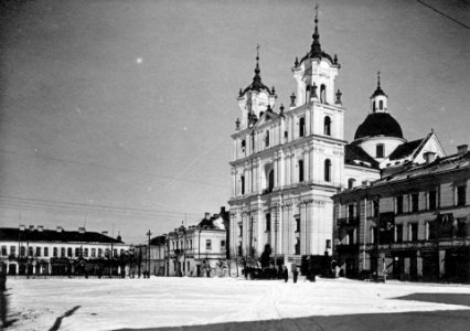 Horadnia, Stary Rynak. Горадня, Стары Рынак (H. Poddębski, 1932)