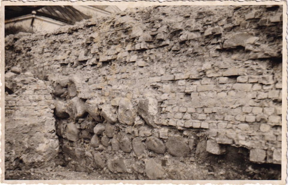 Horadnia, Stary zamak. Горадня, Стары замак (07.1939) (2)