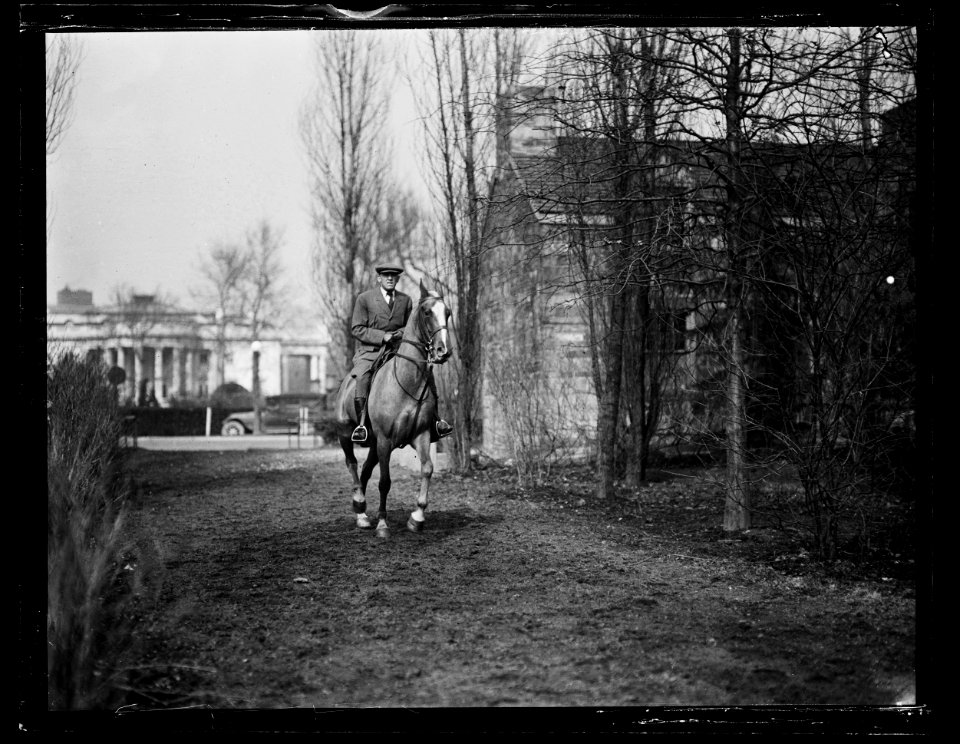 Horseback riding, Washington, D.C. LCCN2016891264