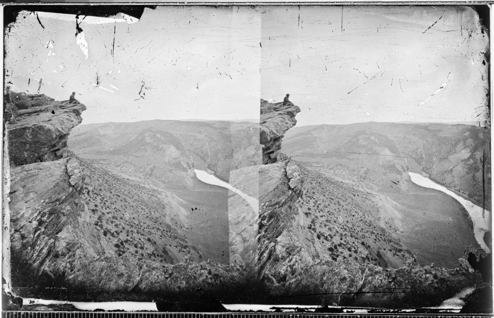 Horseshoe Canyon, Curve, Big Bend of Green River, Wyoming - NARA - 519564