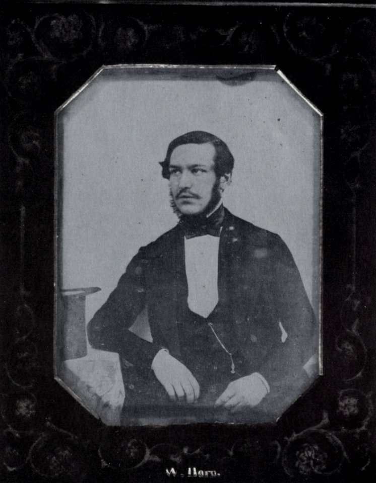 Horn, Wilhelm - Porträt des Dr. Sigmund Feldmann (1814-1864) (Zeno Fotografie)