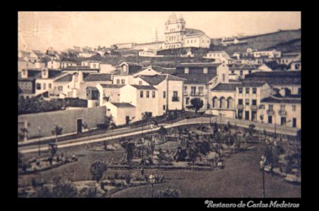 Horta, aspectos, Arquivo de Villa Maria, Angra do Heroísmo, ilha Terceira, Açores