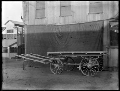 Horse drawn farm wagon from The Powerhouse Museum