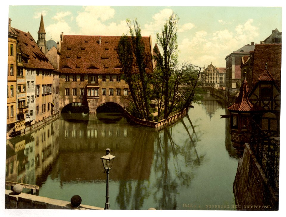 Hospital of the Holy Spirit, Nuremberg, Bavaria, Germany-LCCN2002696164