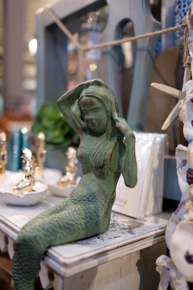 Mermaid figurine doll
