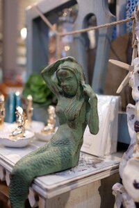Mermaid figurine doll
