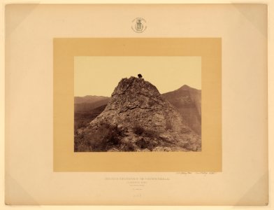 Hot Spring Cone, Provo Valley, Utah - T. H. O'Sullivan, phot. LCCN2006685000